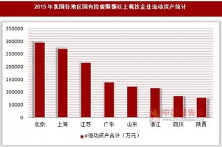 2015年我国各地区国有控股限额以上餐饮企业资产统计(按登记注册类型分)