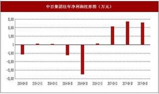 2017年上半年中百集团超市、百货及其他行业市场销售现状与区域销售占比情况【图】